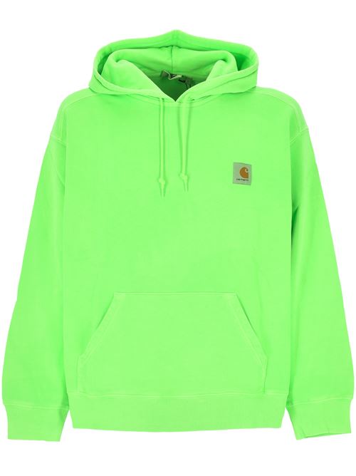 Felpa con cappuccio Industry CARHARTT WIP | I0344172M4GDLUMO GREEN GARMENT DYED